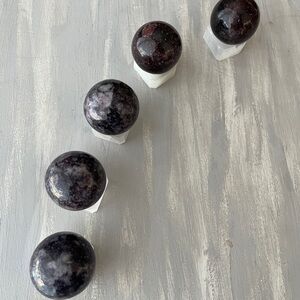 Lepidolite sphere
